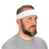 Ergodyne - Chill-Its Head, Sweatband 6550 White | ERHSB6550WW0000